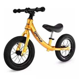 Chivita Bicicleta Para Niño Sin Pedales Para Aprendizaje Color Amarillo