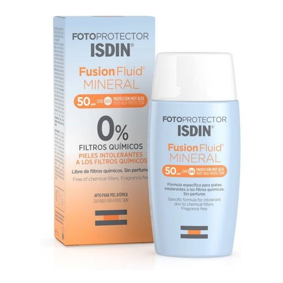 Isdin Fotoprotector  Fusion Fluid Mineral Spf50+