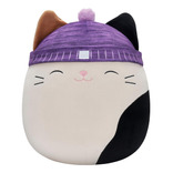 Squishmallows Original 14-inch Cam Calico Cat With Purple...