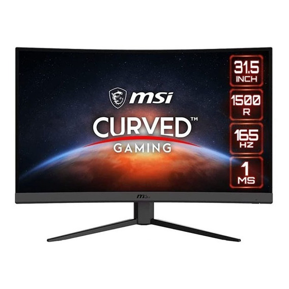 Monitor Msi Optix G32c4w 32  165hz Open Box - Bestmart