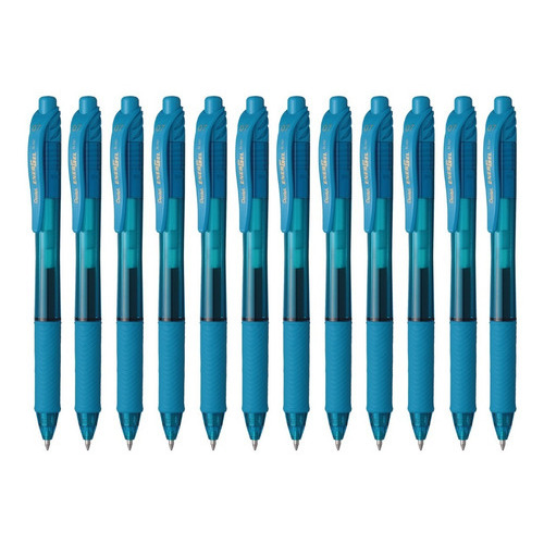 Bolígrafo Retráctil Pentel Energel-x Bl107 Tinta Gel Líquida Color de la tinta Azul cielo