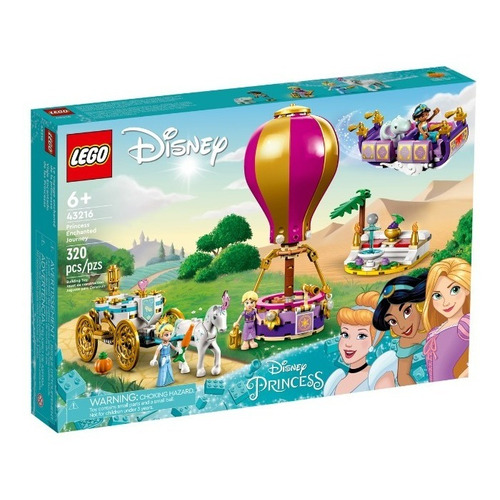 Kit Lego Disney Viaje Encantado De Las Princesas 43216 3+ Cantidad de piezas 320