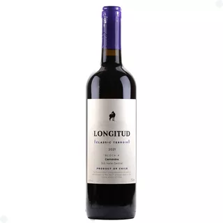 Vinho Tinto Chileno Longitud Classic Terroir Carménère 750ml
