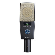 Micrófono Akg C414 Condensador Multipatrón Dark Gray/silver