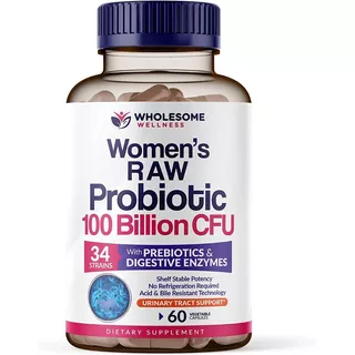 Womens Raw Probioticos 100 Bill - Unidad a $3247