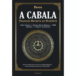 A Cabala, De : Gérard Anaclet Vincent Encausse. Série Não Aplica, Vol. Não Aplica. Editora Pensamento, Edição Não Aplica Em Português, 2021