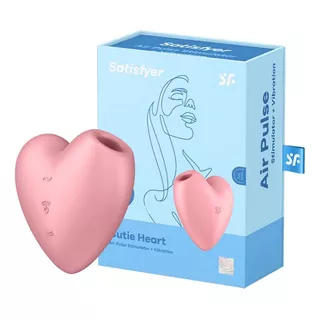 Succionador De Clitoris Satisfyer Cutie Heart Color Rosa