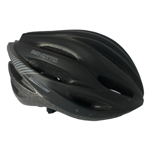 Casco Benotto Ruta Mv50 Tourmalet Negro Bicicleta Ciclismo Talla Mediano