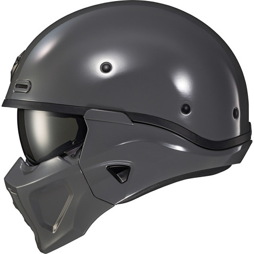 Casco Scorpion-exo Covert X Solid Color Gris Tamaño del casco SM