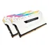 Memoria RAM Vengeance RGB Pro gamer color blanco 16GB 2 Corsair CMW16GX4M2C3600C18