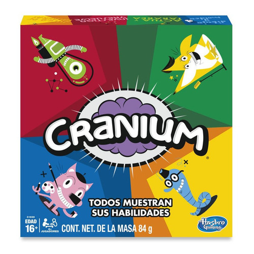 Juego De Mesa Cranium Hasbro 4 - 10 Jugadores