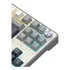 Teclado Mecánico Royal Kludge R87 Pro Rgb Halfgrey S Brown Ñ Teclado Half Grey Idioma Español España