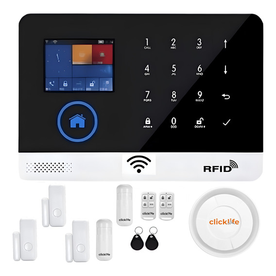 Alarma Casa Negocio Wifi Kit 5 Sensores  App Inalámbrica