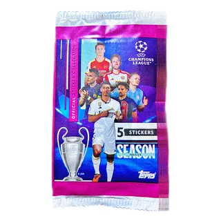 Figuritas Uefa Champions League 23/24 Topps Pack X40 Sobres