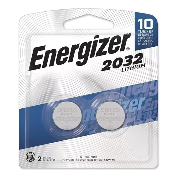 Pack 2 Pilas Litio Energizer Cr 2032 Mayorista Oficial