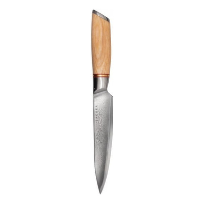 Cuchillo Utility Sendai Sakura Light Pakawood 23cm 23154kw P