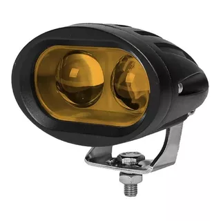 Par Faros 2 Led Lupa Ovalo Auxiliar Tipo Wall-e 12/24v