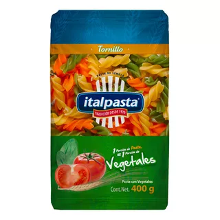 Past Ps Italpasta Torni C/vegetale 400g