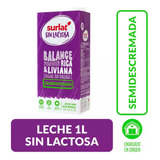 Leche Semidescremada Sin Lactosa Surlat 1 L