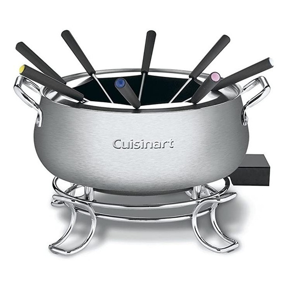  Fondue Olla Eléctrica Cuisinart 8 Tenedores Oferta Envio Ya