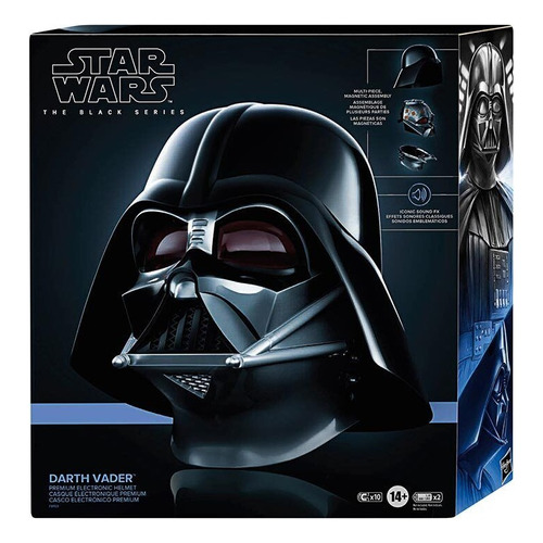 Figura Hasbro Star Wars Darth Vader Casco Electrónico 33cm