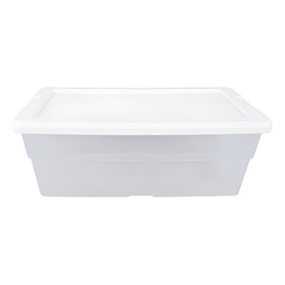 2 Caja Contenedor Organizador Almacenamiento Zapatera Blanco