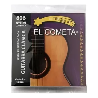 Cuerdas Para Guitarra Acústica, Clásica El Cometa Con Borla