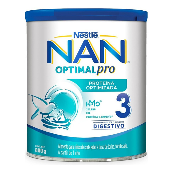 Leche Nan 3 Optipro® Con Hmo 800g