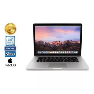 Notebook Apple Macbook Pro A1398 Intel Core I7 250gb 16gb