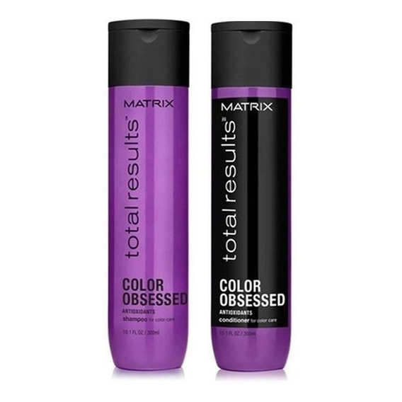 Shampoo Color Obsessed Matrix + Enjuague Total Results 300ml