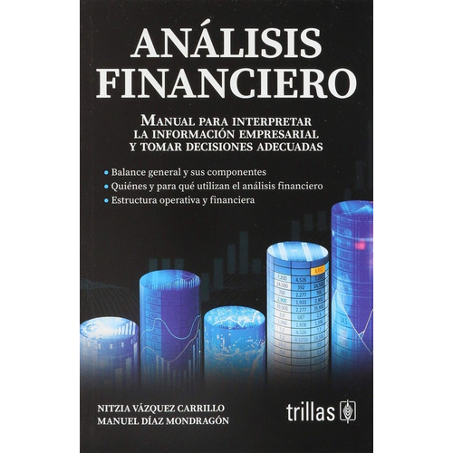 Análisis Financiero, De Vazquez Carrillo, Nitzia Diaz Mondragon, Manuel., Vol. 1. Editorial Trillas, Tapa Blanda, Edición 1a En Español, 2018