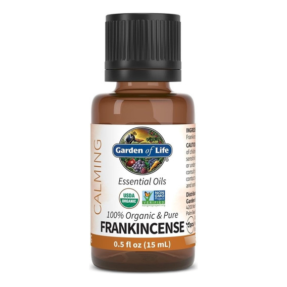 Garden Of Life Frankincense Aceite Orgánico Puro 15ml