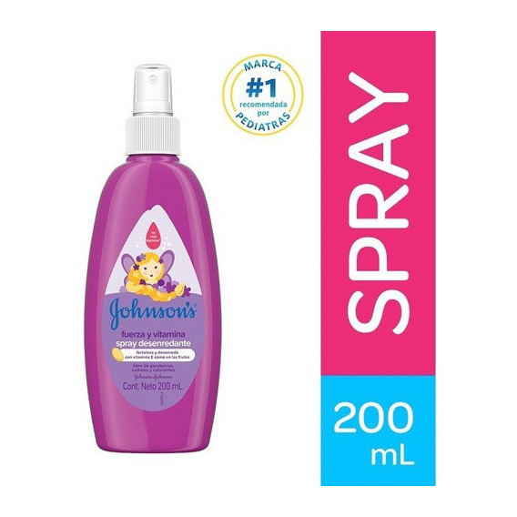  Spray Peinar Johnsons Baby Fuerza Y Vitamina X 200ml