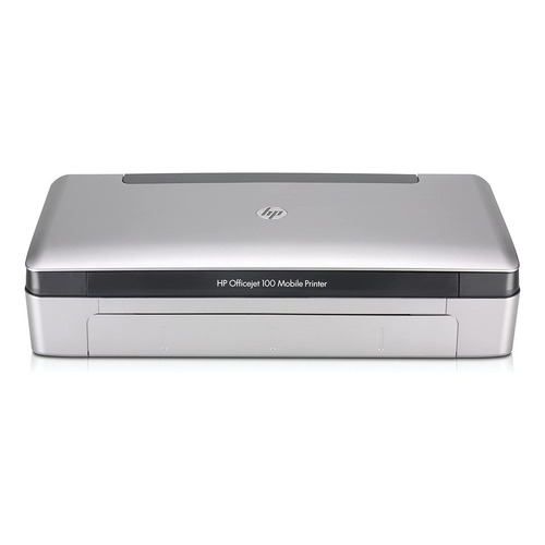 Impresora a color simple función HP OfficeJet 100 gris y negra 100V/240V