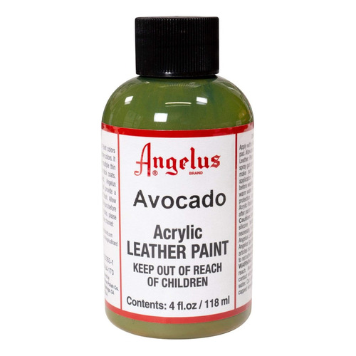 Pintura Acrílica Angelus 4 Oz ( 1 Pieza ) Color Avocado