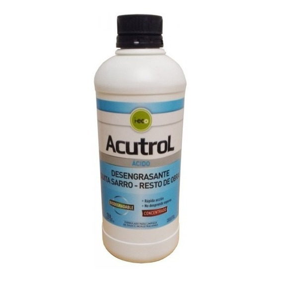 Acutrol Muria Acid Biodegradable 1 Lt Degreaser Pmiguel