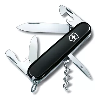 Victorinox Navaja De Bolsillo Spartan, 12 Usos Color Negro