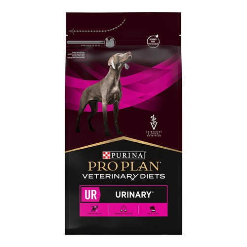 Alimento Pro Plan Veterinary Diets UR Urinary para perro adulto todos los tamaños sabor mix en bolsa de 7.5kg