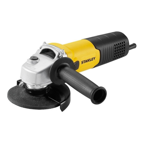 Miniesmeriladora angular Stanley SGS1045K de 60 Hz color amarillo 1050 W 120 V + accesorio