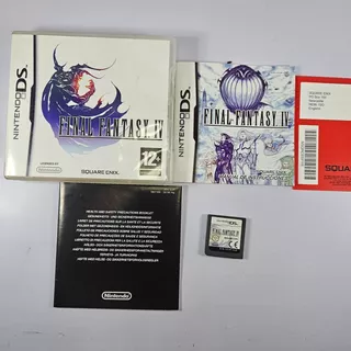 Final Fantasy Iv Nintendo Ds Original Europeu Completo