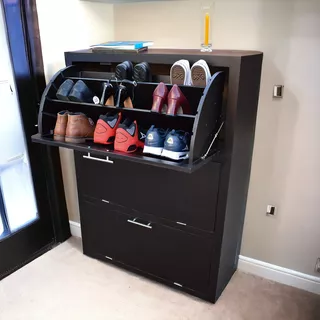 Mueble Zapatero Moderno De 36  Pares Más Botas