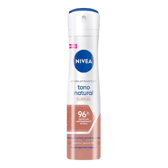 Desodorante Nivea Tono Natural Clinical Spray X 50ml