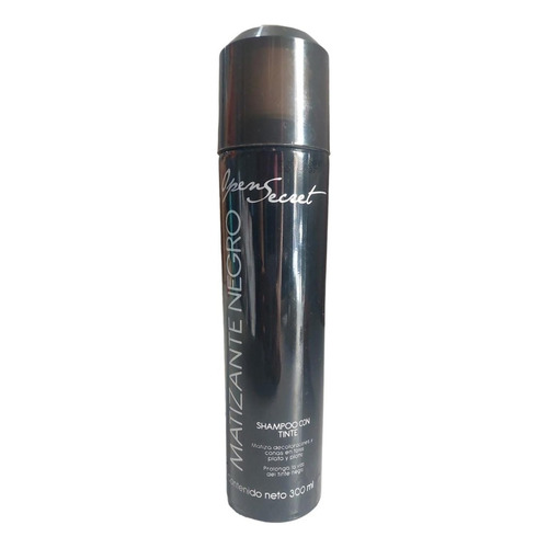 Shampoo Matizante Negro Con Tinte Open Secret® 300 Ml