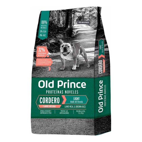 Old Prince alimento cordero light para perro x 3 kg