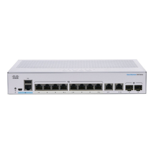 Switch Cisco Gigabit Ethernet 350 8 Puertos 1000mbp 20 Gbit