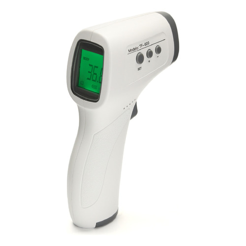 Femmto  TF-600 termometro infrarojo digital bebe frente sin contacto color blanco con violeta