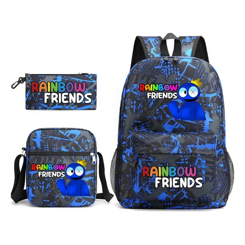 Mochila Escolar Para Ni os Rainbow Friends Series Juego De Color