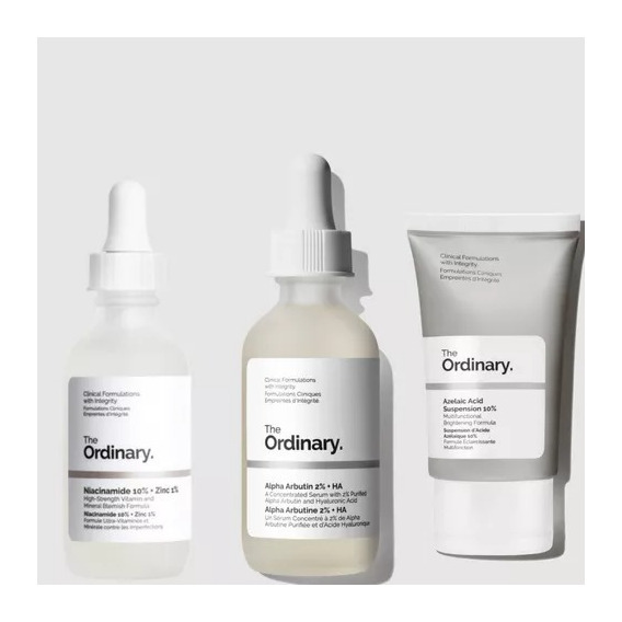 The Ordinary Niacinamida+ Alpha Arbutin 2%+ Acido Azelaico