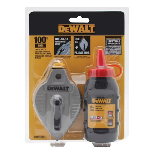 Tizador De Aluminio Fundido Con Tiza Roja Dewalt Dwht47255l