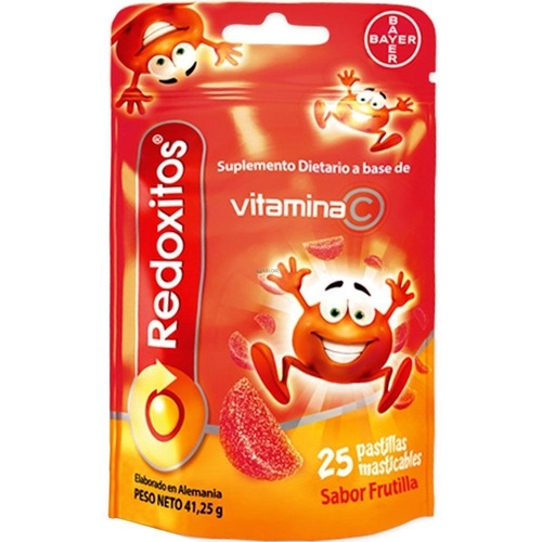 Redoxitos Vitamina C X25 Gomitas Frutilla